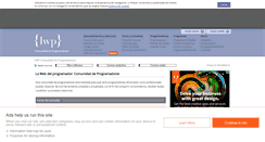 Desktop Screenshot of lawebdelprogramador.com